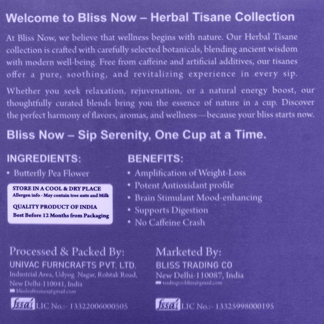 Butterfly pea , herbal tea , herbal infusion, tea bags, 100% natural, healthy , clear skin, detox body , detox skin , healthy and testly 