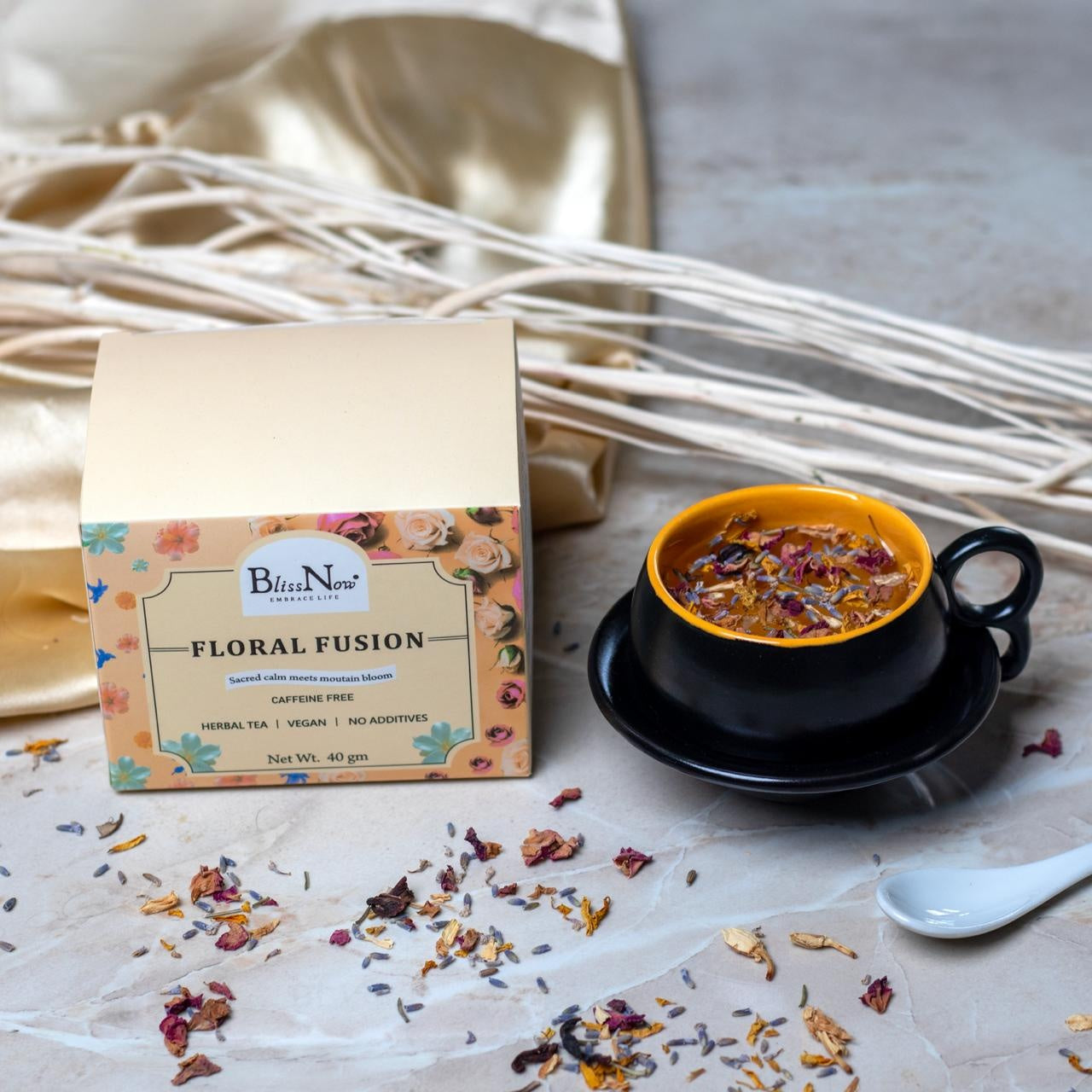 floral fusion ,detox herbal tea , tea, infusion  herbal infusion, 100%natural, detox body, clear skin ,healthy habits ,morning routine 
