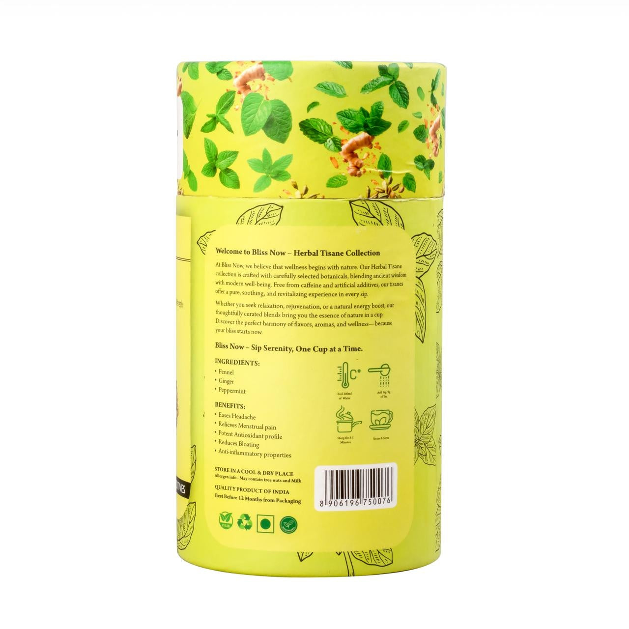 Blissnow PeriodAid_ healthy lifestyle, detox tea, infusion, clear skin, detox bosy, morning freshness, wellness , weight loss , loose leaf tea